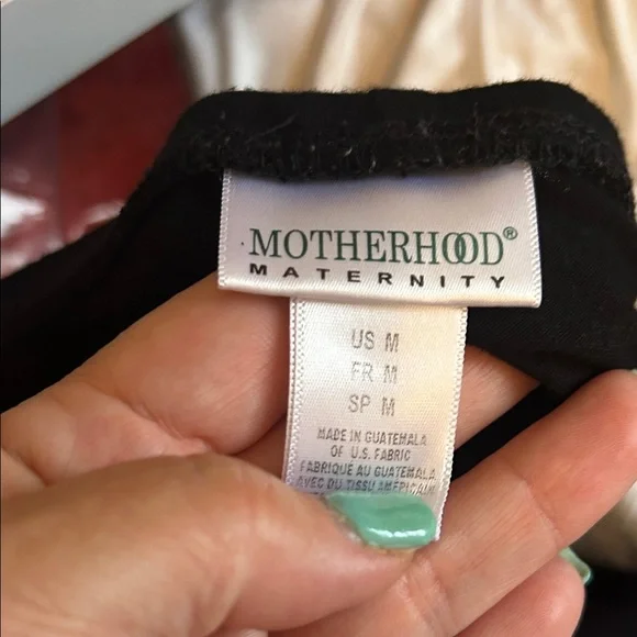 😍Motherhood Maternity Black Midi Skirt - Picture 5 of 5